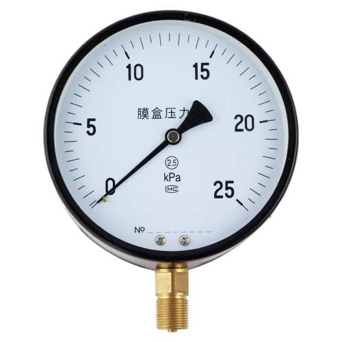 YE-100、150膜盒壓力表
